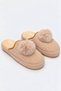 Women's Winter Plush House Slippers with Pompom, Soft Sole, Warm Indoor Slippers - 3