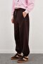 Ribbed Jogger Sweatpants with Elastic Waist - 6