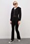 3 Threaded Non-Threaded Elastic Waist Flare Leggings - 3