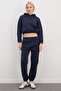 3 Thread Basic Stopper Hooded 2-Piece Tracksuit Set - 5