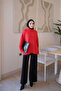 Modest Sweaters - Red - Oversize - 3