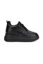 Sneakers - Black - Mid heels (5–9 cm) - 4
