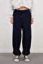 Ribbed Jogger Sweatpants with Elastic Waist - 6