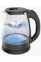 DENX Glass Electric Kettle DX2006 – 1.8L Capacity, 1500W Fast Boiling, Auto Shut-Off, Washable, Food-Safe Glass & Stainless Steel, 360° Rotating Base, Durable and Elegant Design for Home & Office