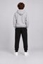 Boys and Girls Black-Navy Blue Jogger Sweatpants - Zipper Pockets, Elastic Waist and Cuffs School Season - 6