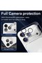 iPhone 18 Pro Max Compatible Back Nano Glass Screen Protector and Camera Protection Film 9H Hardness Scratch Resistant Anti-Bubble Hd Clear Screen Protector Film - 5