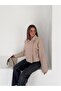 Pocketed Lined Short Cashmere Jacket - 6