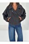 Pocketed Lined Short Cashmere Jacket - 3