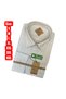 Men's 100% Cotton Shirt Relaxed Fit Single Pocket Long Sleeve Buttoned Bottom Collar 4 Seasons - 3