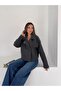 Pocketed Lined Short Cashmere Jacket - 5