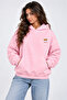 Unisex Women's and Men's Drip Toxic Design Text Printed Oversize 3 Thread Hooded Sweatshirt - 6