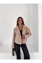 Pocketed Lined Short Cashmere Jacket - 4