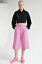 Pucka High Waist Polka Dot Capri Shorts - 4