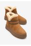 Embroidered Fur Thick Sole Children's Boots 28-31 Taba