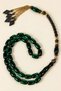 Specially Crafted Zeyve Amber Prayer Beads – Certified with Metal Tassel – Emerald Green - 2