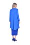 Combed Cotton Sleeve Tunic Blue - 3