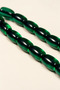 Specially Crafted Zeyve Amber Prayer Beads – Certified with Metal Tassel – Emerald Green - 7