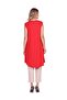 Combed sleeveless tunic red - 3