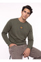 Khaki Men's Sweatshirt L2620075