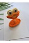 Orange Cute Duck Baby Gift Pinterest Combinations Hairless Baby Hairpin for Less Hair (1 Piece) Baby Hairpin (0-3 Years) - 5