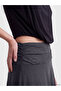 Esvab • Modern & Distinctive Drawstring Waist Flared Skirt - 3