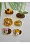 Ready for Fall Baby Shower Baby Gift Pinterest Combinations Hairless Baby Hairpin 6-Piece Mixed Sets Handmade Knitted Organic Baby Hair Accessories - 8