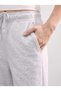 Women's Straight Cut Ribbed Sweatpants - C536 - 3