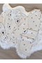 Floral Patterned Soft Feel Long Sleeve Knitted Pajama Set - 6