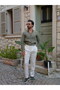 Linen Shirt Modern Fit Collared Buttoned - 6