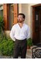 Linen Shirt Modern Fit Collared Buttoned - 2