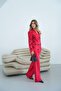 Beaded Embroidered Jacket and Pants Design Premium Suit with Tie Detail - 7