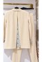 Women's Beige Blazer Jacket and Pants Set