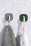 ®   2-Piece Adhesive Retro Hanger Cabinet Door Handle Gray - 8