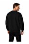 Baskısız Erkek Penye Sweatshirt - 2