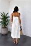 Women's Soft Modal V-Neck Thin Strap Casual Basic Long Dress - 6