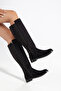 Women's Daily Boots Elastic Strec Enpar Brown Suede 41-42 - Available