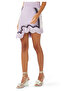 Wavy Hem Mini Skirt - 5