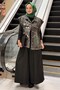 Bead Embroidered Denim Vest - 4