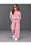 Chic Zippered Ribbed Wide Leg Girls' Set - Age 5/14 - 31925