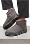 Warm and Water-Resistant Women's Autumn and Winter Daily Use Trendy Short Mini Thin-Soled Boots with Fur Inside