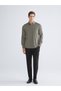 Ozmarka New Season Slim Fit Velvet Men's Shirt - 2