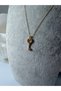 Steel Necklace with Zircon Stone Figure Models - 3