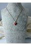 Steel Necklace with Zircon Stone Figure Models - 5