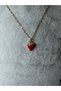 Steel Necklace with Zircon Stone Figure Models