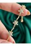Stone Star Patterned Chain Bracelet - 2