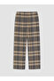 Ozmarka New Season Brown Regular Fit Plaid Men's Pajama Set - 5