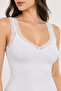 Women's 2-Piece Modal Cotton Lace Detailed Wide Strap Athlete Set Flexible Daily Underwear - 4