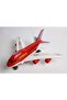 Kids Airbus 2 Channel R/C Airplane Toy with Lights, Music & Ground Movement - 6