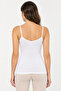 Women's Modal Cotton Thin Strap V-Neck Basic Undershirt Flexible Daily Undergarment - 6