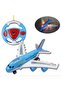 Kids Airbus 2 Channel R/C Airplane Toy with Lights, Music & Ground Movement